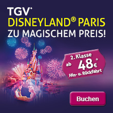 TGV - Disneyland® Paris zu magischem Preis