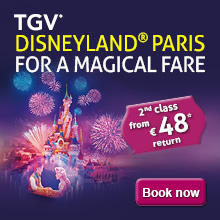 TGV - Disneyland® Paris for a magical fare: € 48 return
