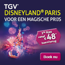 TGV - Disneyland® Paris voor een magische prijs: € 48 heen en terug