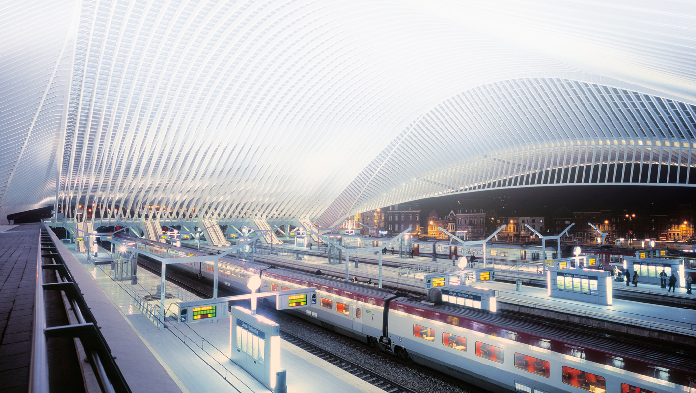 Spash Page - Station Liège Guillemins